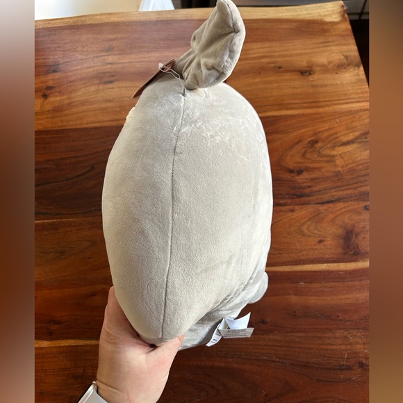 NWT Squishmallow Shaun the Schnauzer Dog 16" Gray Valentines Hearts Animal - Picture 6 of 7